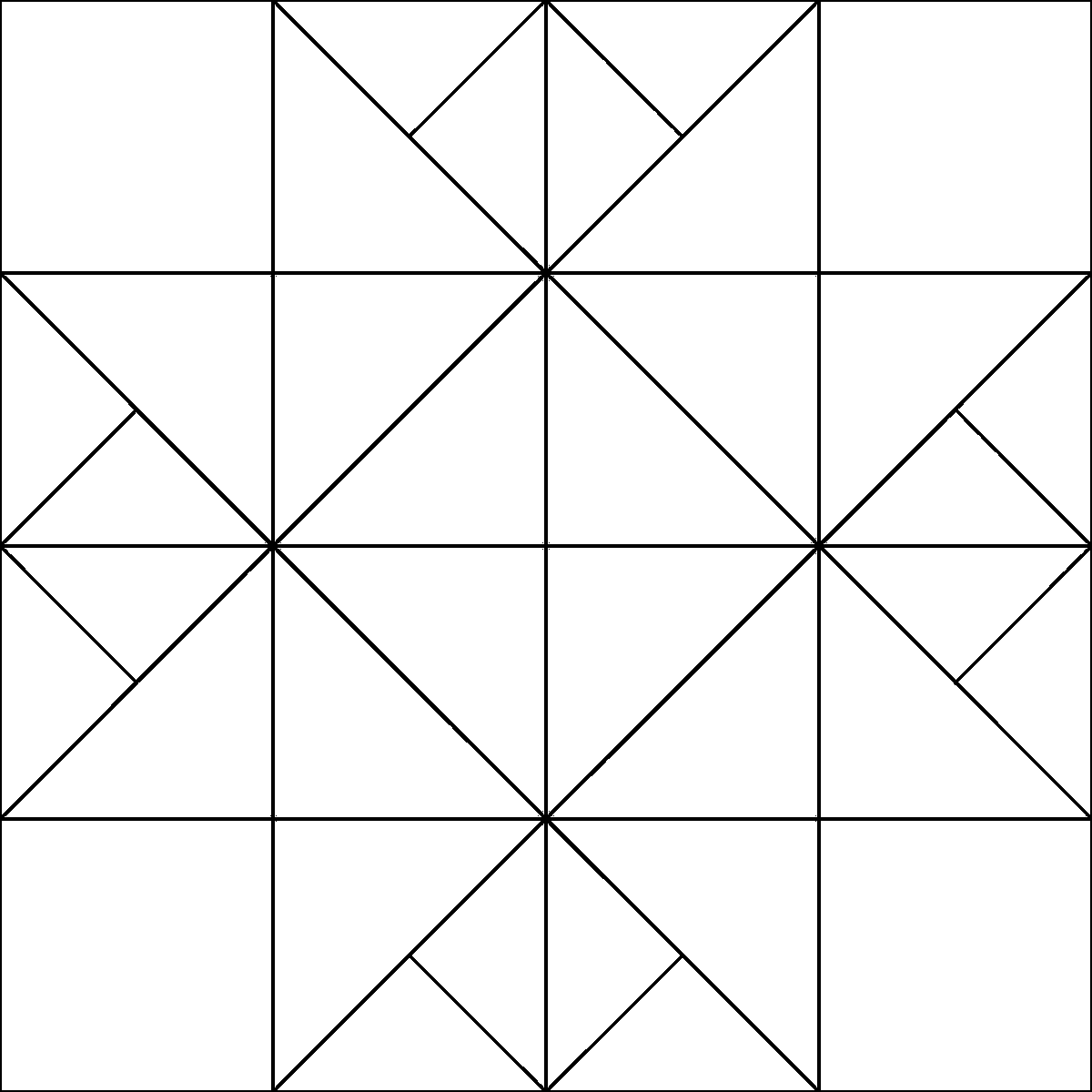 Pattern 39, Candy Star barn quilt pattern thumbnail
